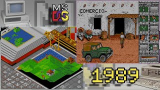 65 MSDOS games released in 1989 [upl. by Aiekan]