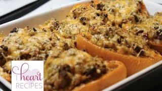 The Best Stuffed Bell Peppers Recipe Ever  I Heart Recipes [upl. by Annoek]