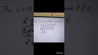 L C M of Algebraic Values Explained Simply [upl. by Notsua]