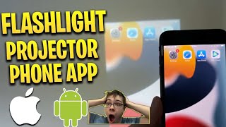 Flashlight Video Projector App Download Tutorial ✔️iOS amp Android Holoflash Download App 2024 [upl. by Vicki]