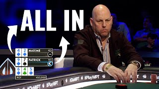 2057370 Prize Pool at the WPT Montreal Final Table [upl. by Dylane]