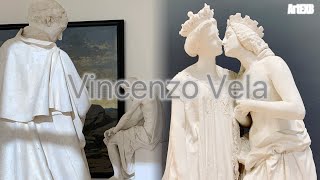 Art Collections at Museo Vincenzo Vela in Ligornetto Mendrisio Switzerland Swiss Modern Sculptor [upl. by Bouley]