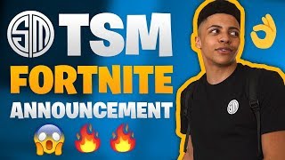 IMPORTANT TSM FORTNITE ANNOUNCEMENT [upl. by Gothurd308]