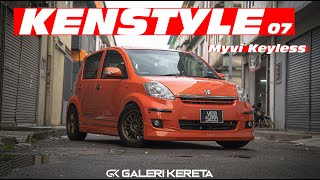 Myvi Keyless AutoStart  Passo Kenstyle 07 by JDM Concept Garage [upl. by Guss]