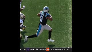 JaTavion Sanders with a spectacular catch for a 46yard Gain vs New Orleans Saints [upl. by Si]