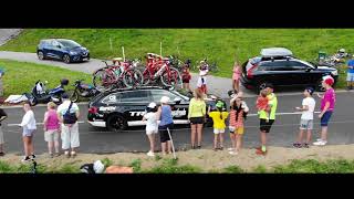 TOUR DE FRANCE dans le Col de la Croix Fry [upl. by Assirralc841]