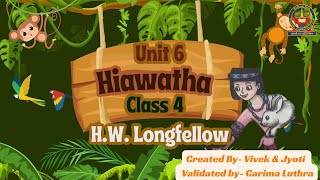 English class 4 unit 6 Hiawatha [upl. by Harmonia]