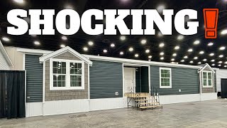 Pricing on this NEW multisection mobile home SHOCKED ME Prefab House Tour [upl. by Seidler546]