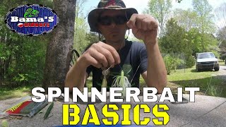 HOW TO RIG AND TIE A SPINNERBAIT TO CATCH BIG BASS SPINNERBAIT 101 [upl. by Amsed]