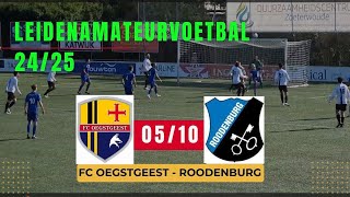 241005 FC OEGSTGEEST ROODENBURG [upl. by Yddet]