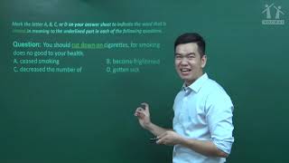 PP làm bài Dạng bài Từ đồng nghĩa trái nghĩa  Lớp 12  Thầy Phạm Trọng Hiếu  PENM 2019 [upl. by Rednave]