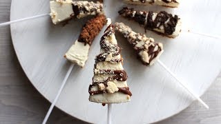 NO BAKE Cheesecake on a Stick  CAKE QUIRK [upl. by Olracnaig5]