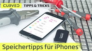 Überleben mit 16 GB Speichertipps für iPhones [upl. by Ecyarg111]