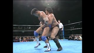 Jun Akiyama vs Yoshihiro Takayama January 9 2000 [upl. by Ahtnamas]