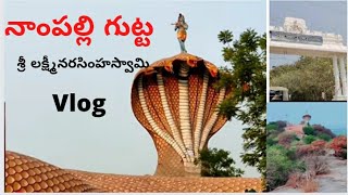 Nampally Gutta sri Narasimha Swamy templenear vemulawadamalasri sanaTelugu vlog [upl. by Anaile952]