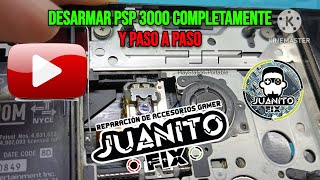 Desarmar PSP 3000 completamente y paso a paso  Disassemble PSP 3000 completely and step by step [upl. by Aja]