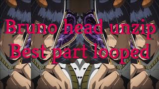 JoJo Part 5 Bruno vs Prosciutto Incursion best part looped [upl. by Einama722]