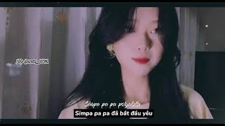 Vietsub  Lyrics Simpa pa pa polyubila  Nhạc hot TikTok [upl. by Lepp]