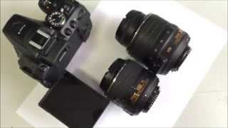 NIKKOR AFS DX 1855mm f3556G VR vs VR II Скорость автофокуса  Autofocus speed [upl. by Clynes]