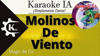 Mago De Oz  Molinos De Viento  Karaoke [upl. by Buckie]