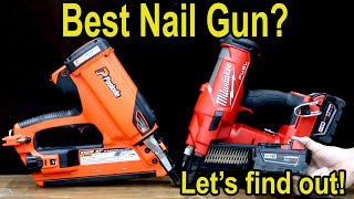 Best Nail Gun Nailing Power in Wood amp Composite Decking Speed Tip Grip Noise Weight [upl. by Mohl340]