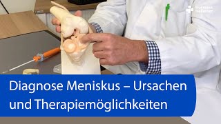 Diagnose Meniskus – Ursachen und Therapiemöglichkeiten [upl. by Llessur]