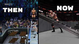 WWE Games Then Vs Now TLC Matches  Which Is Better [upl. by Eirelav]