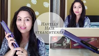 Havells hair straightener HS4101budget friendly straightener in IndiaSwati Rastogi [upl. by Cromwell930]