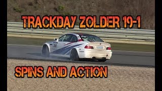 Trackday Zolder 1912019 Spins amp Action [upl. by Ignatzia764]