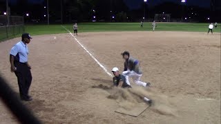 Coed Softball Playoff Game  NBC Sports Group vs Insight Global  Video Highlights  August 21 2018 [upl. by Laban]