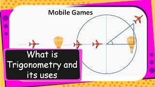 Maths – What is Trigonometry and its use in Real Life  Trigonometry Part 1  English [upl. by Ettenyl]