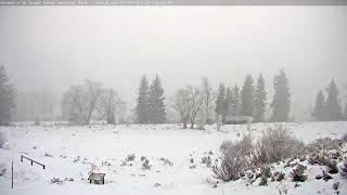 Teton Time Lapse of sunrise viewed from Dornans on January 31 2024 [upl. by Lesirg282]