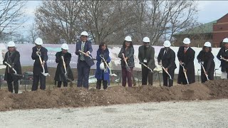 East Point breaks ground on downtown redevelopment project [upl. by Arrotal879]