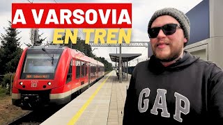 TRENES POLACOS  ¿MALA EXPERIENCIA alojandome con DESCONOCIDOS  Lublin  Varsovia [upl. by Aropizt]