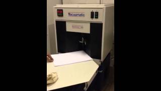 Vacuumatic Selectomat 1000 Paper Counter [upl. by Erbma]