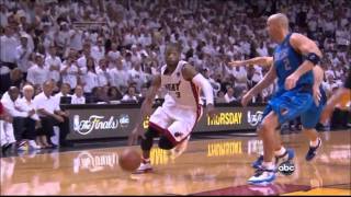 Wade alley oop to LeBron vs Dallas Mavericks NBA Finals Game 1 [upl. by Onil]