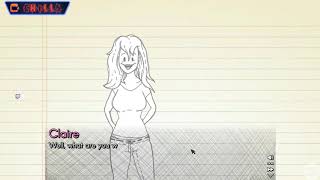 quotDoodle Datequot First Look PC Gameplay Walkthrough Dating Sim [upl. by Lipscomb]