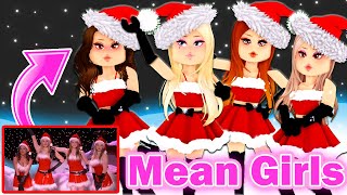 Recreating MEAN GIRLS In Royale High Roblox [upl. by Hainahpez57]