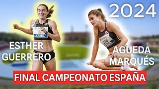 FINAL 1500M FEMENINO 🔥 CTO ESPAÑA 2024 · LA NUCÍA [upl. by Odraccir576]