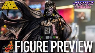 Hot Toys Darth Vader Battle Damaged  Figure Preview Episode 305 [upl. by Tsai]