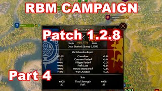 Bannerlord quotRBM Campaignquot Part 4 Patch 128  Flesson19 [upl. by Ahsemrac]