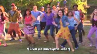 Camp Rock 2 The Final Jam  Brand New Day w greek subtitles [upl. by Calvina]