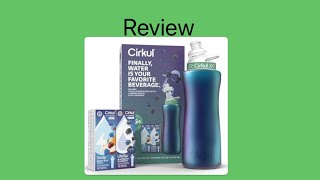 Cirkul water bottle review [upl. by Harsho209]