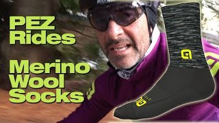 Riding ALÉ BIKEWEAR Merino Wool Socks [upl. by Ragland480]