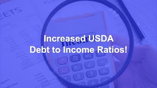 Part 2 – USDA Income Guidelines 2024 USDA Debt to Income Ratios are Increasing [upl. by Aneleve]