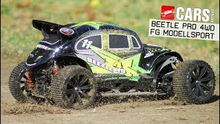 REVIEW 16 Großmodell Beetle Pro 4WD von FG Modellsport  T2M im Test [upl. by Jessi]