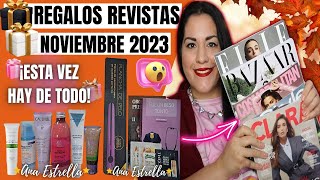 🎁MUCHOS REGALOS REVISTAS NOVIEMBRE 2023🎁 [upl. by Irama]