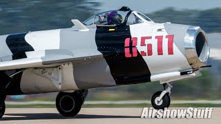 Jet Warbird Showcase  EAA AirVenture Oshkosh 2023 [upl. by Muirhead765]