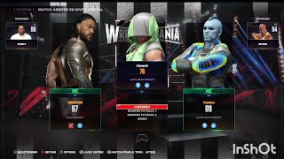 2k24  Le lourd combat de reigns vs lingénieur Xbox Fr [upl. by Tedman]