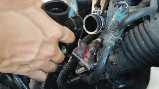 How To Change Vios NCP93 Radiator Housing With Cap [upl. by Ronalda832]